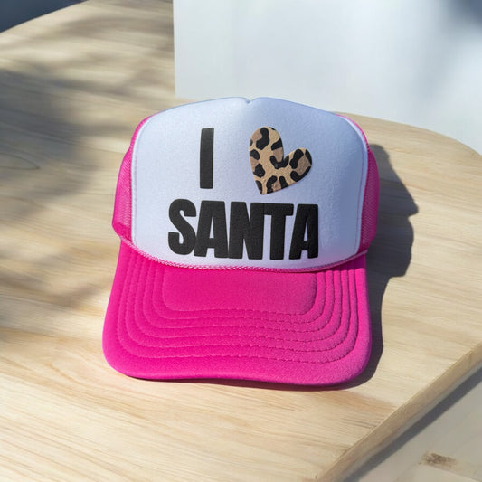 I Love Santa- Trucker Hat